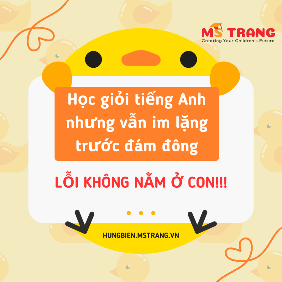 Vì sao học Speaking nhiều năm vẫn không giúp con tự tin?