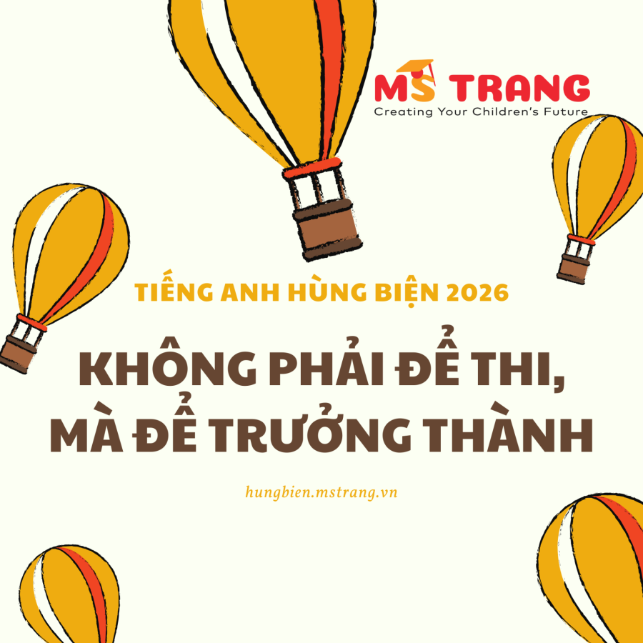 Hùng biện không tạo ra “thí sinh”, mà tạo ra con người có tiếng nói