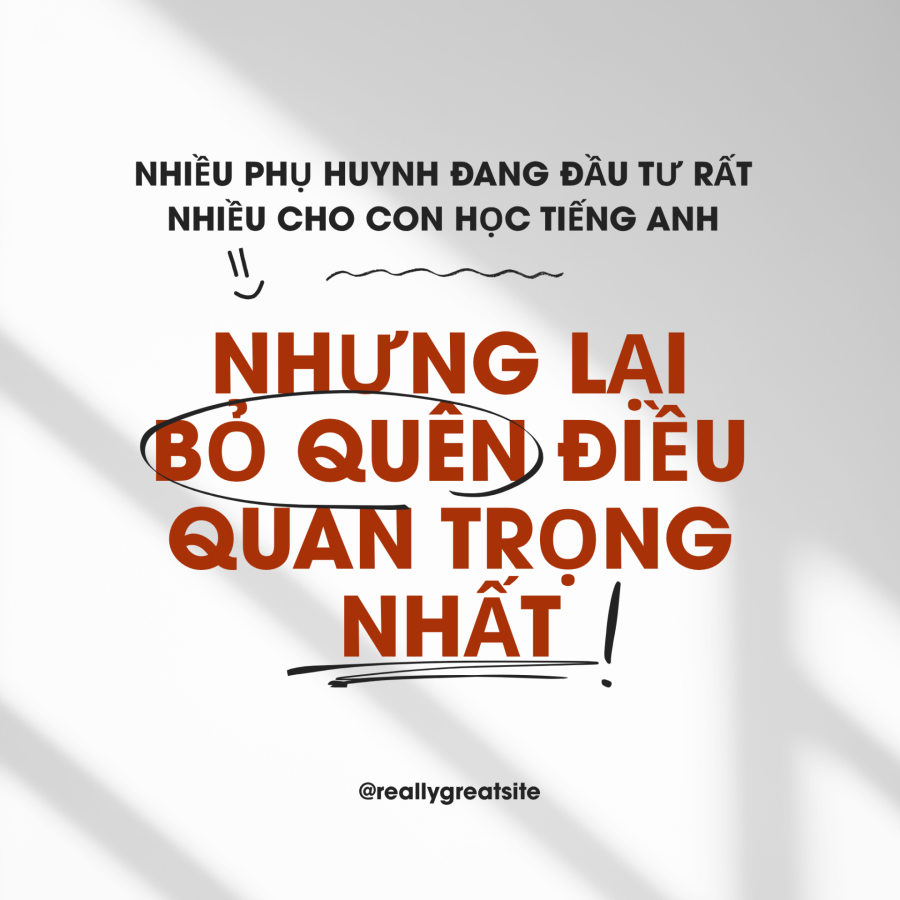 Sau tất cả những năm học đó, con có sử dụng được tiếng Anh hay không?