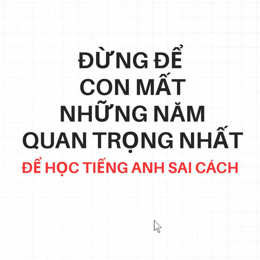 Điều đáng tiếc nhất không phải là mất tiền!