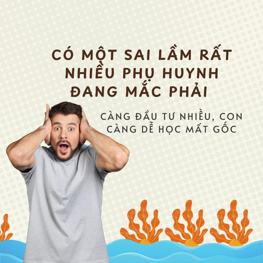 Có những gia đình đầu tư cho con học tiếng Anh rất nghiêm túc.