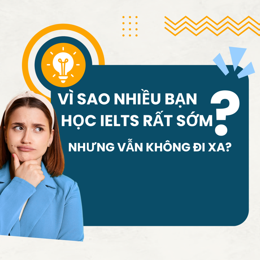 Con em học IELTS từ lớp 6 rồi cô.