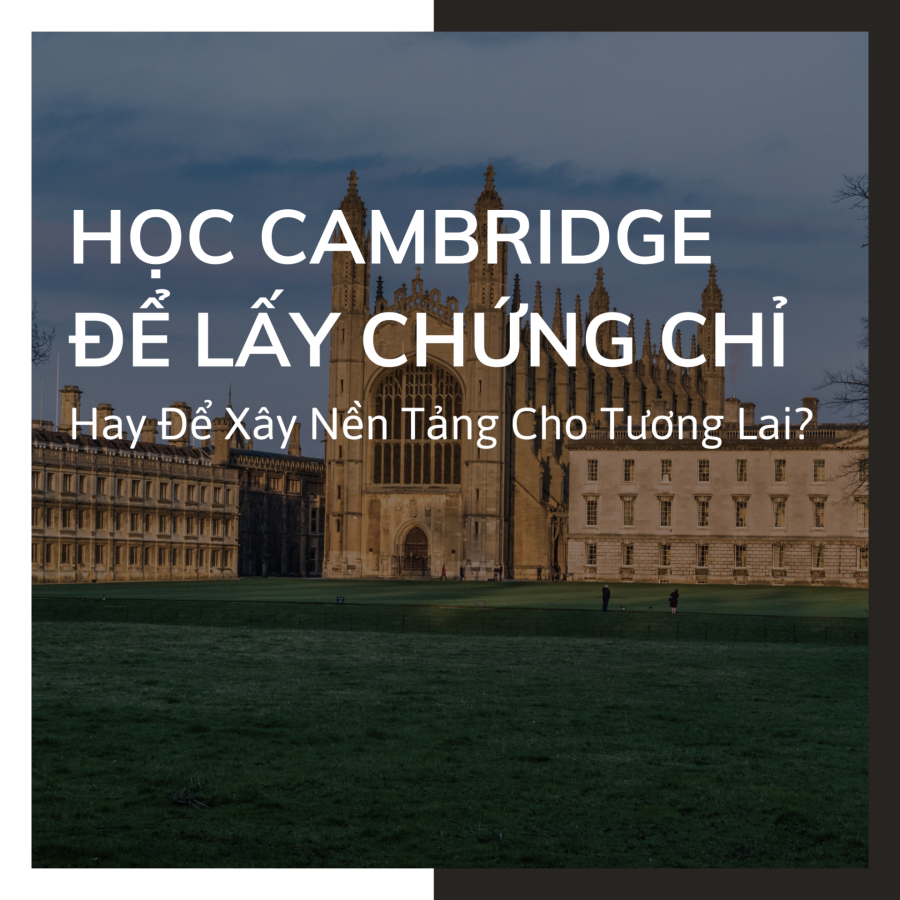 Sau khi có chứng chỉ này, năng lực tiếng Anh thật sự của con đã thay đổi như thế nào?