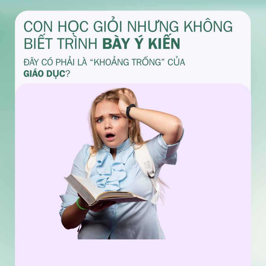CON BIẾT CÂU TRẢ LỜI. NHƯNG KHÔNG BIẾT NÓI RA.