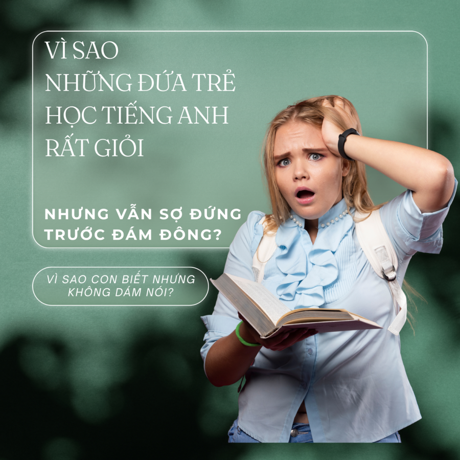 CON BIẾT TIẾNG ANH. NHƯNG KHÔNG DÁM NÓI.