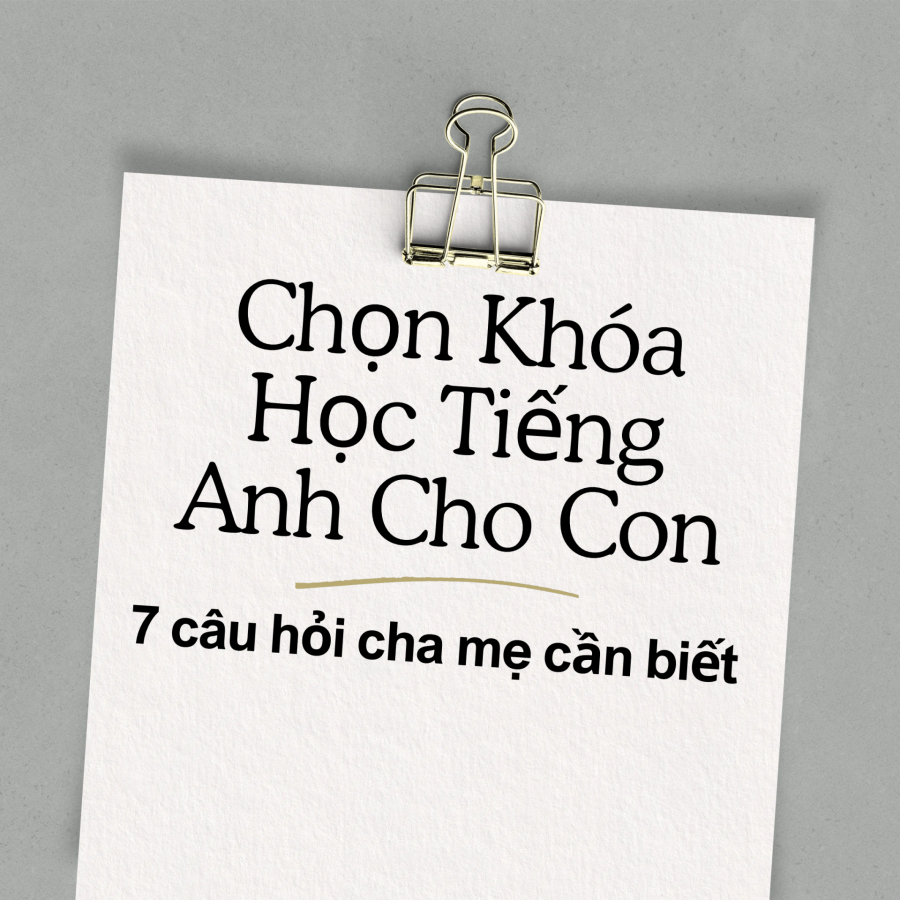 CÀNG LO CHO TƯƠNG LAI CỦA CON, CHA MẸ CÀNG DỄ ĐĂNG KÝ NHIỀU KHÓA HỌC?