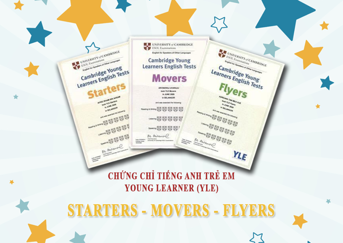 Lộ trình học Cambridge từ Starters đến Flyers