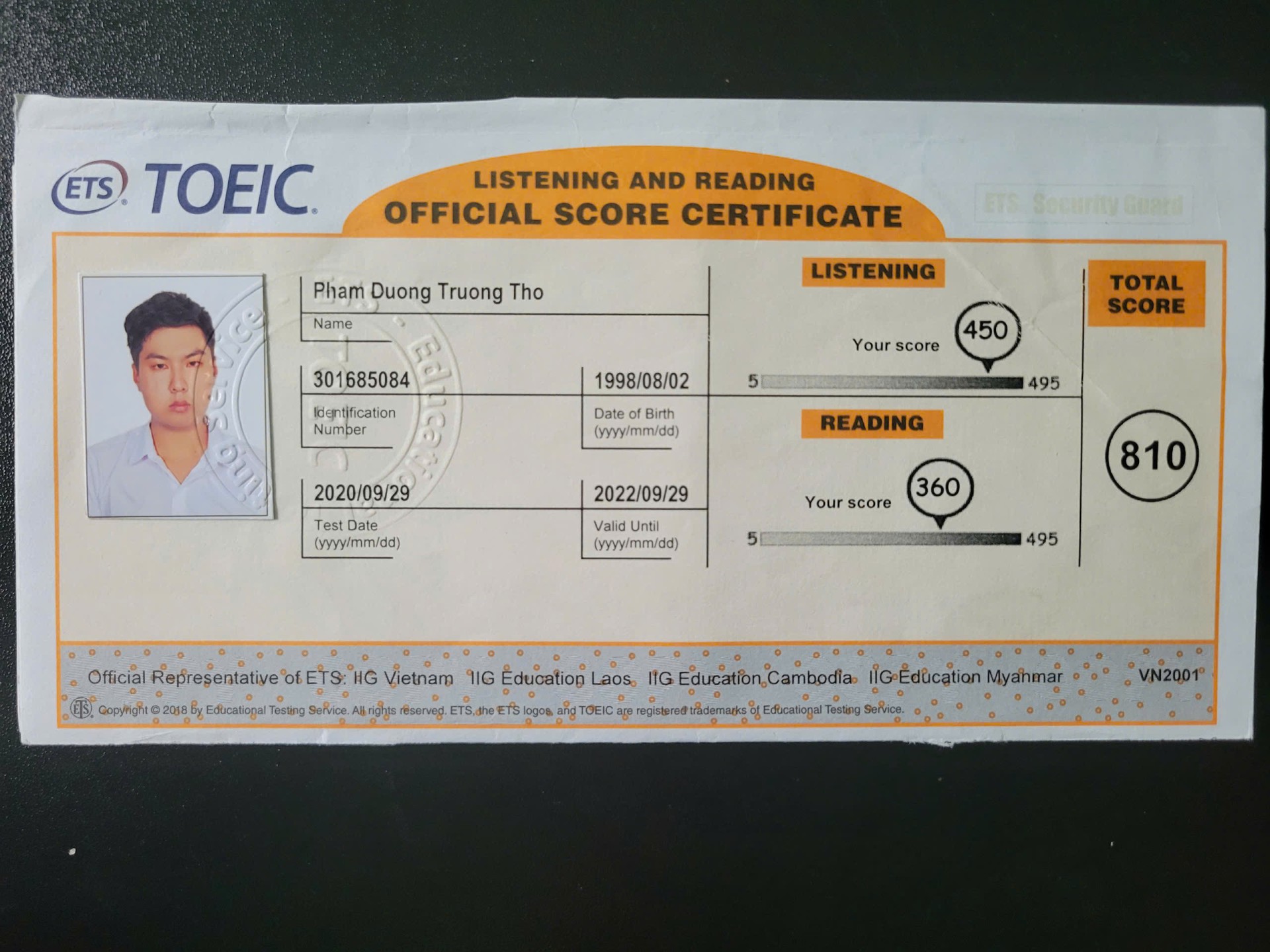 Bằng TOEIC